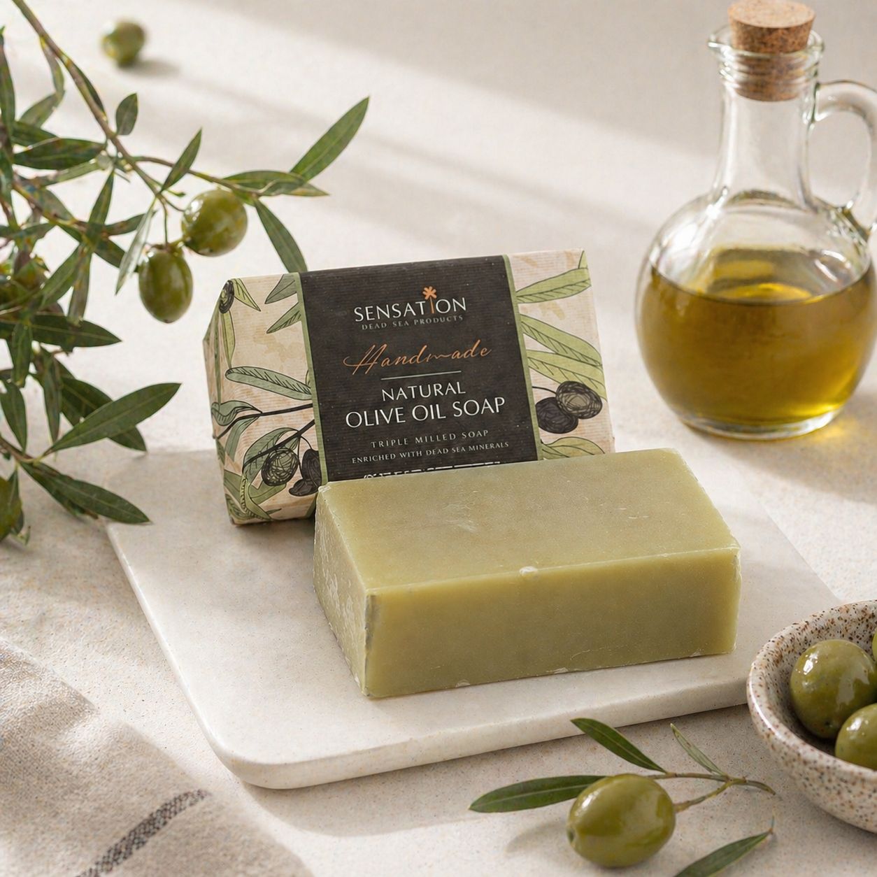 Natural Handmade  Vegetal Soap 200g