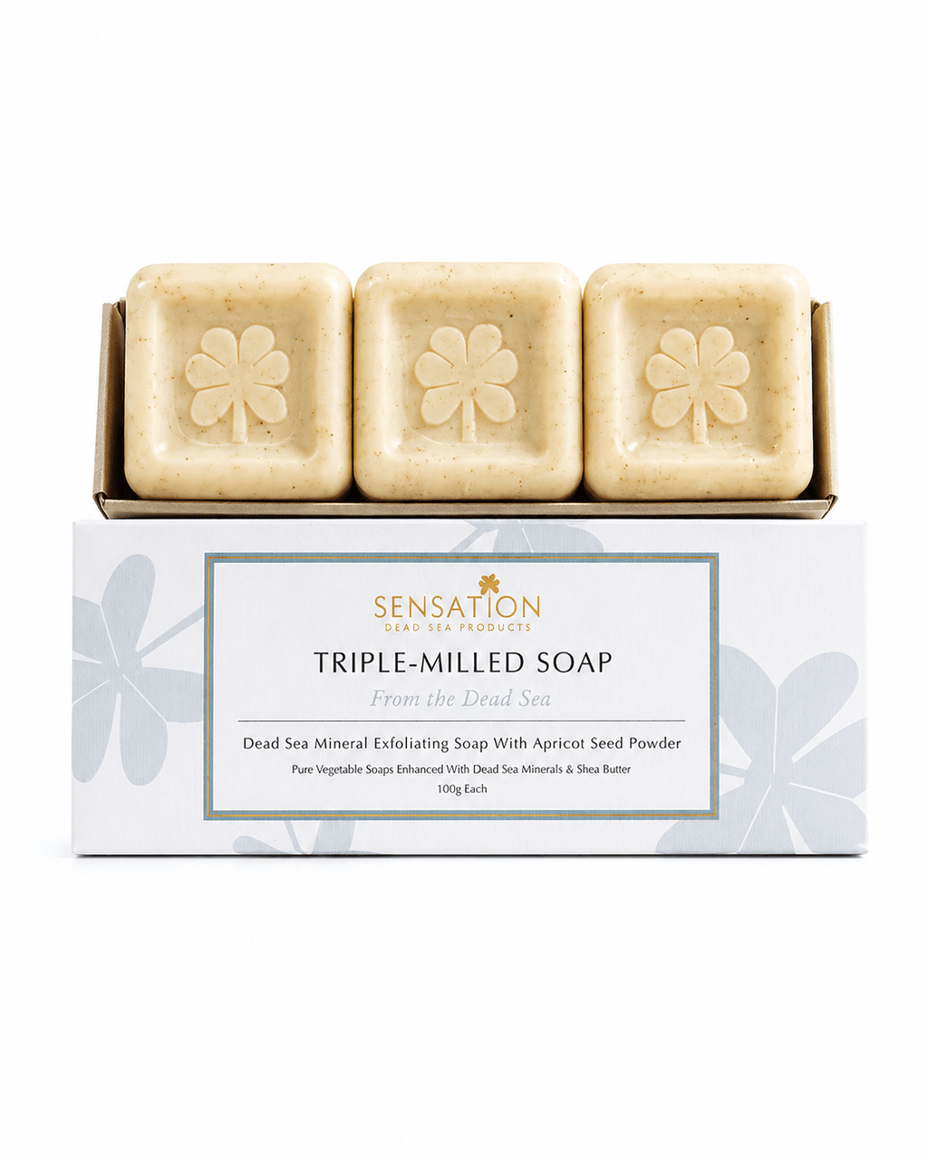 Triple Milled Exfoliating Soap – 300g