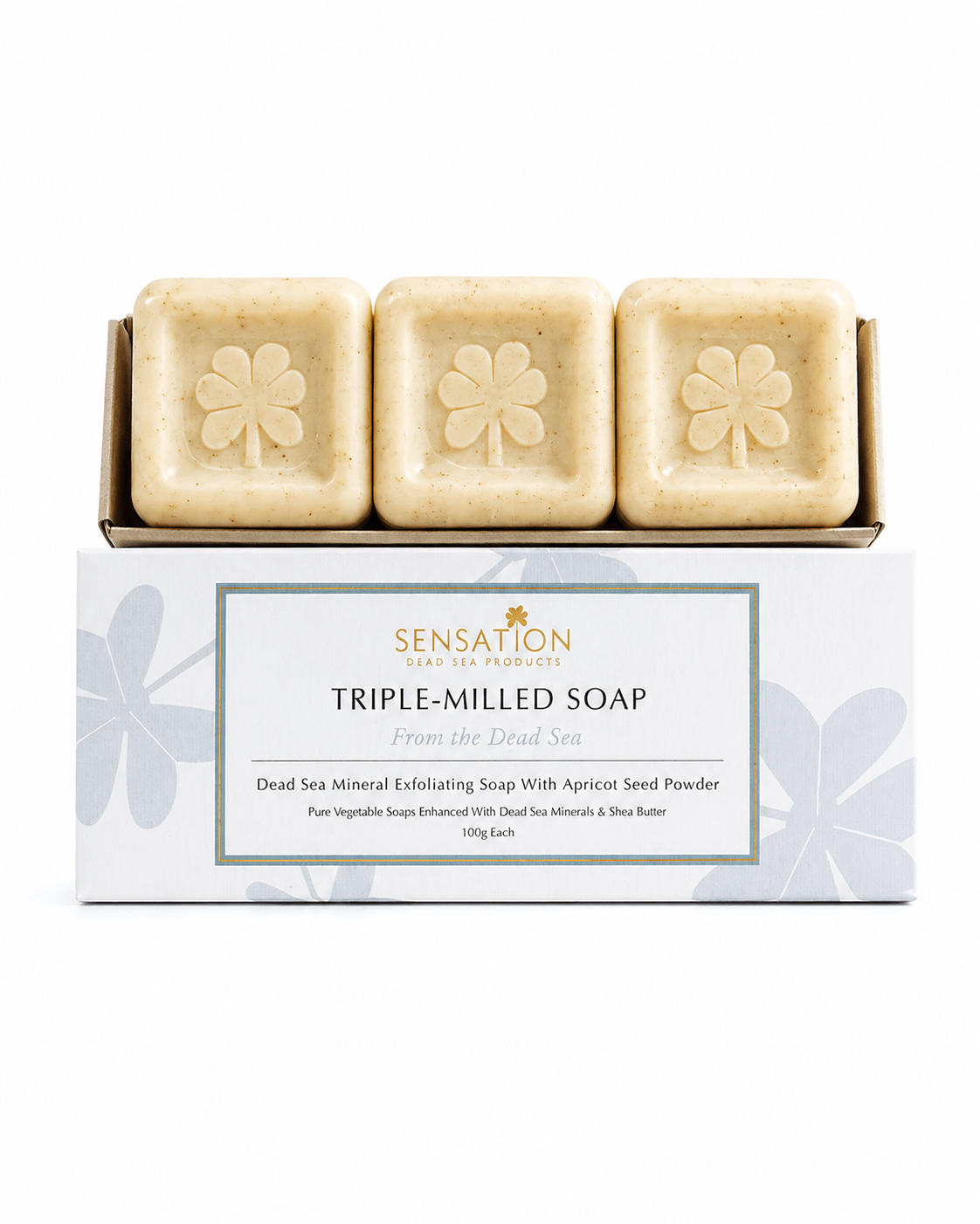 Triple Milled Exfoliating Soap – 300g