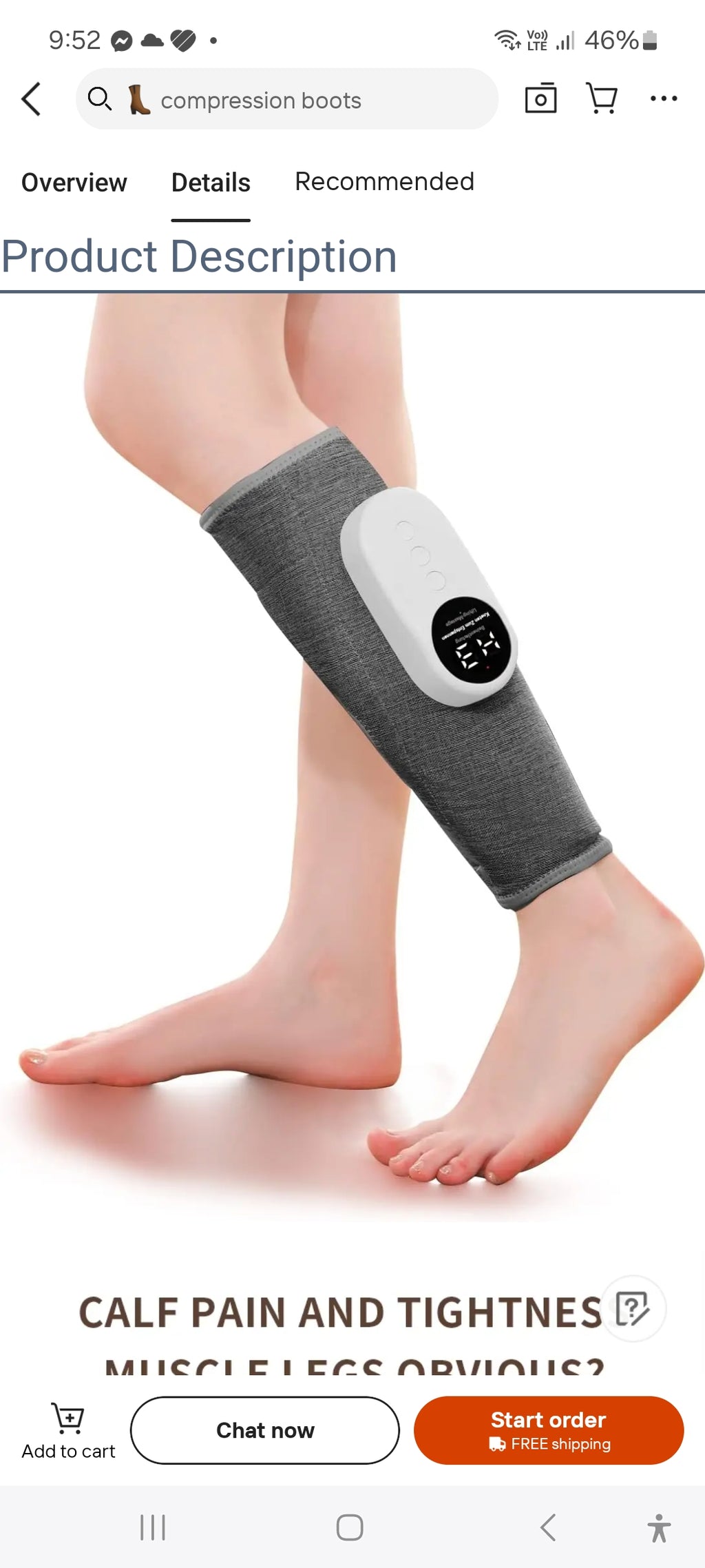 ThermaCalf Massager