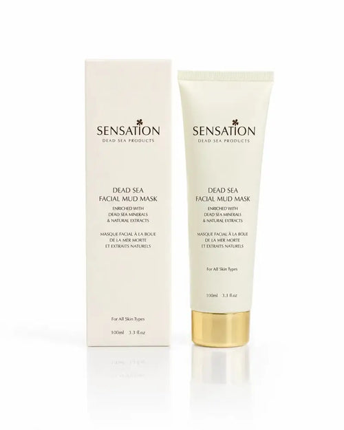 Dead sea mud mask for face product tubes