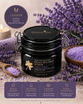 Dead Sea salt body scrub with Lavender aroma 350g