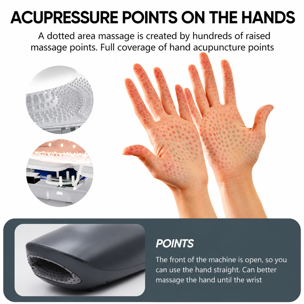 Intelligent Heated Hand Massager