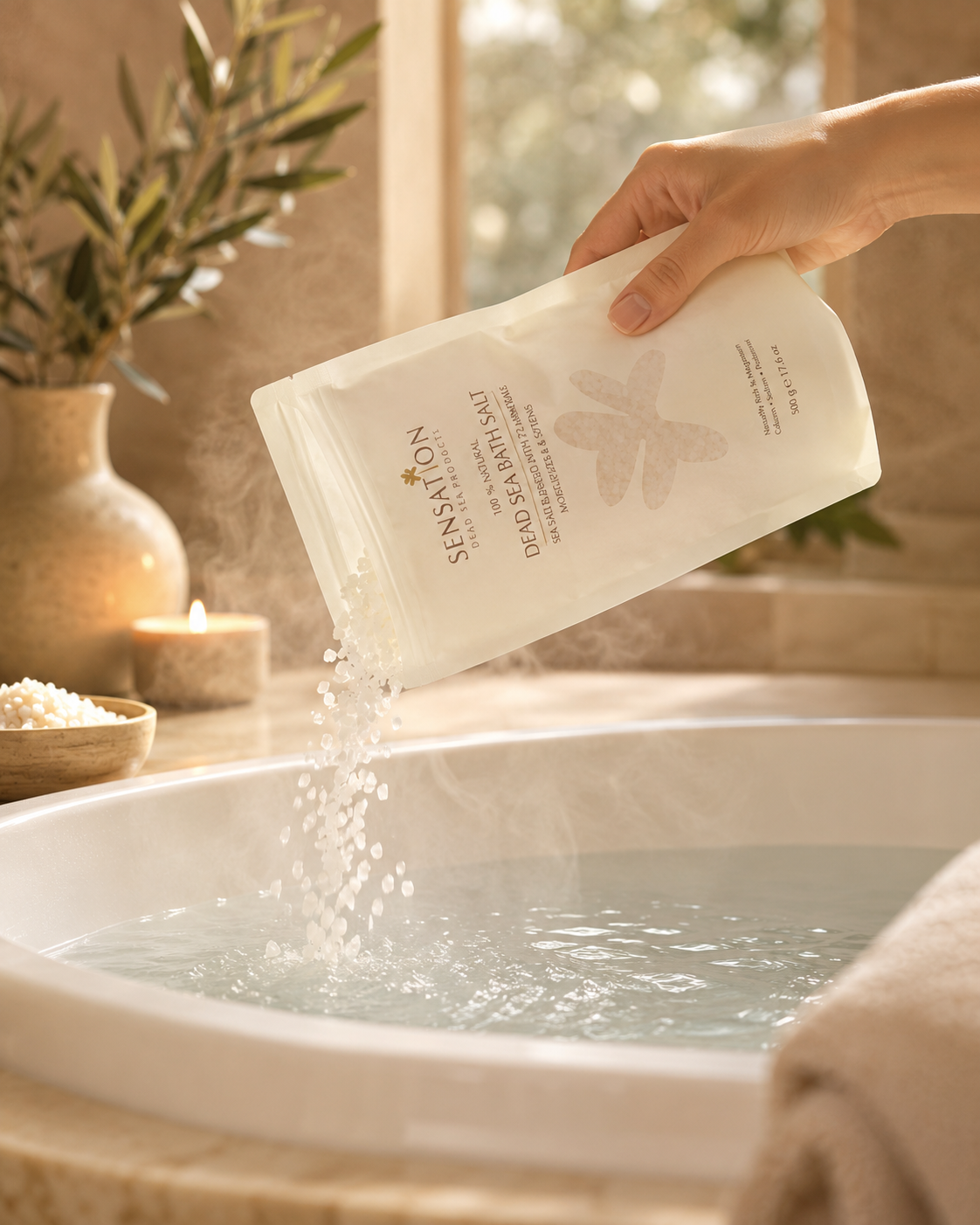 Pure Dead Sea Bath Salt