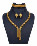 Royal Laurel 21K Gold-Plated 3-Piece Jewelry Set