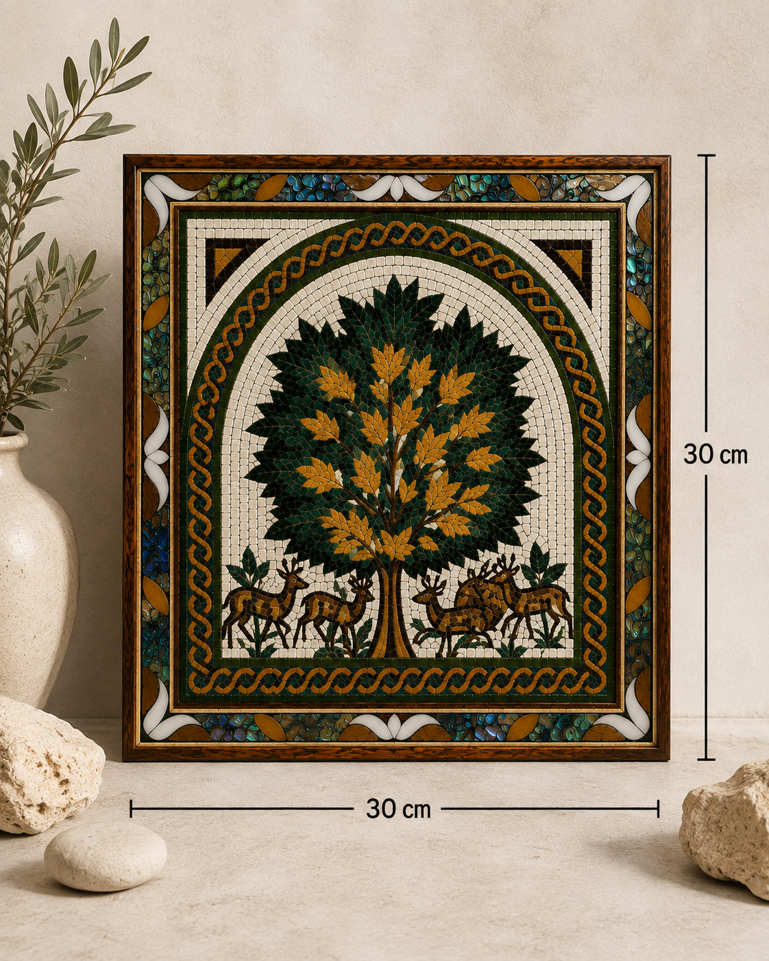 Tree of Life Handmade Mosaic Artwork