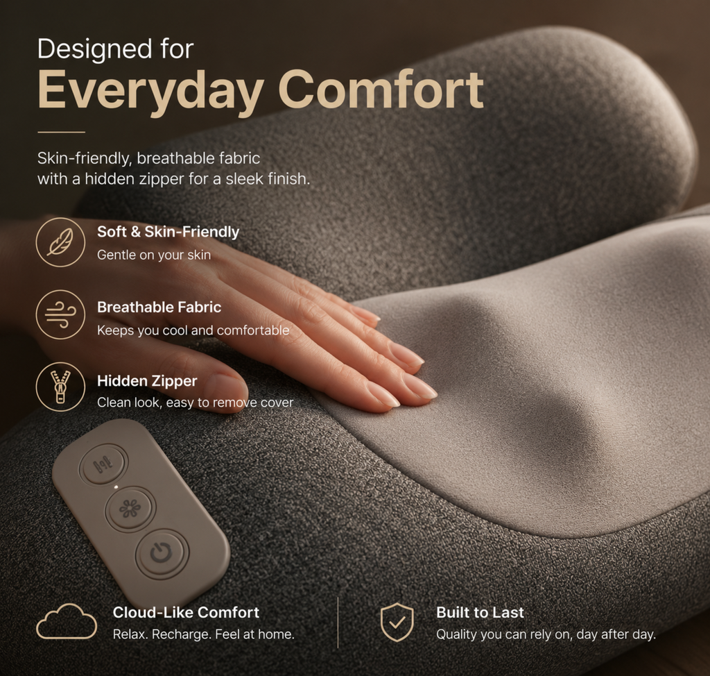 Cervical Kneading Massage Pillow