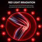 Knee Massager with Red Light Therapy