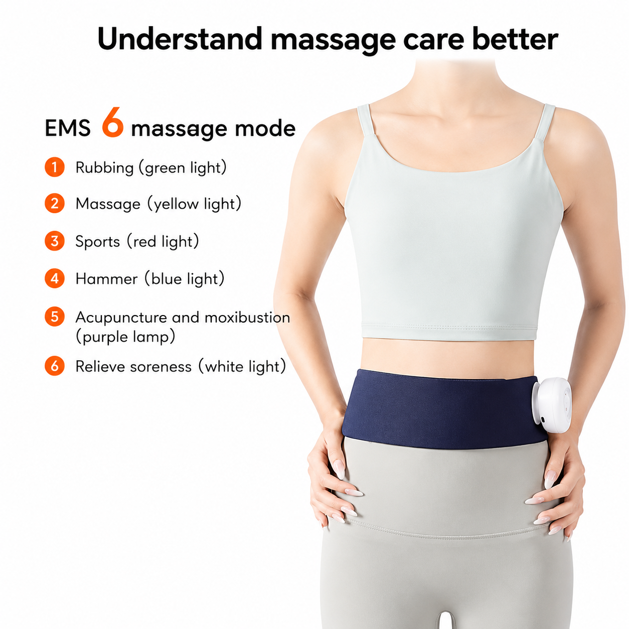 EMS Heating Massage Therapy Belt