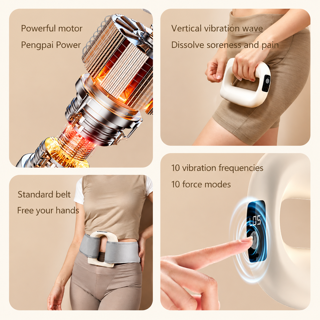 Two-in-One Fascia Ring Fat-Shaking Machine