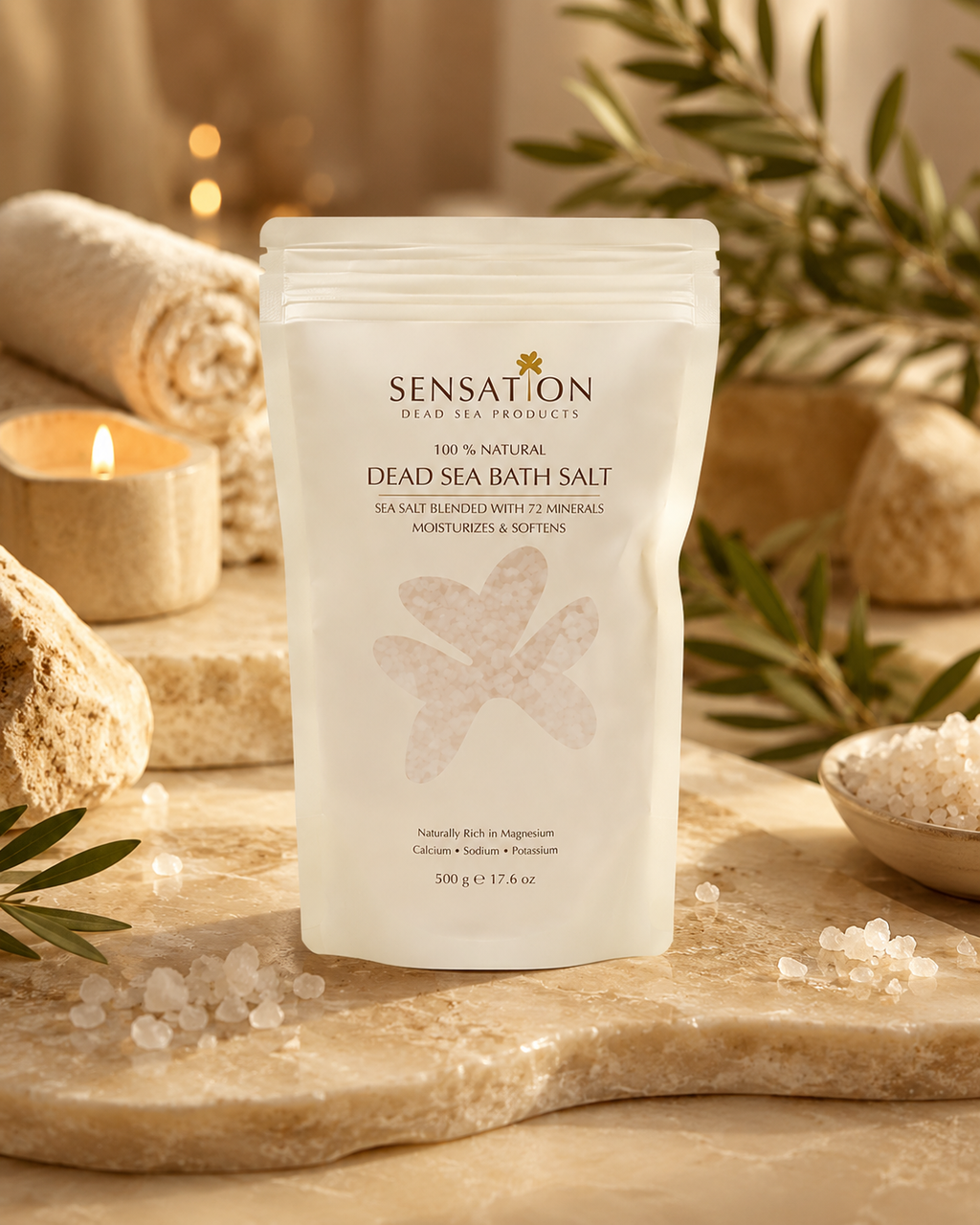 Pure Dead Sea Bath Salt