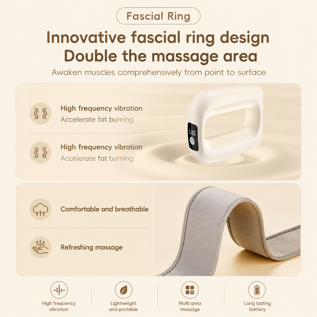Two-in-One Fascia Ring Fat-Shaking Machine