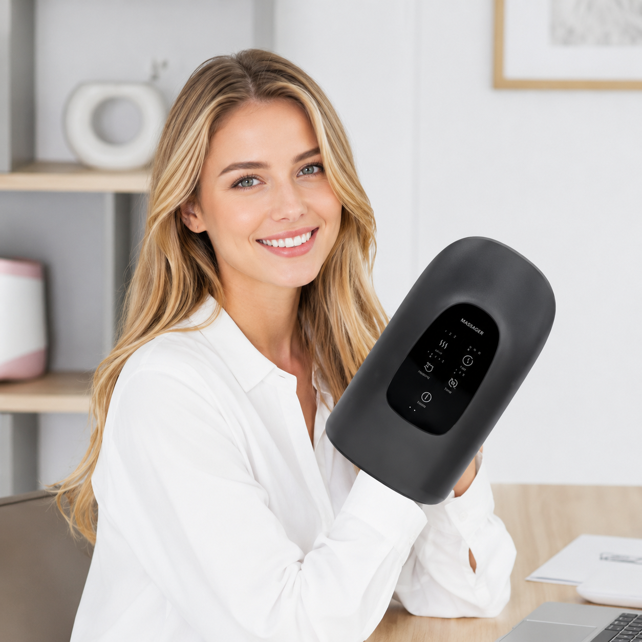 Intelligent Heated Hand Massager