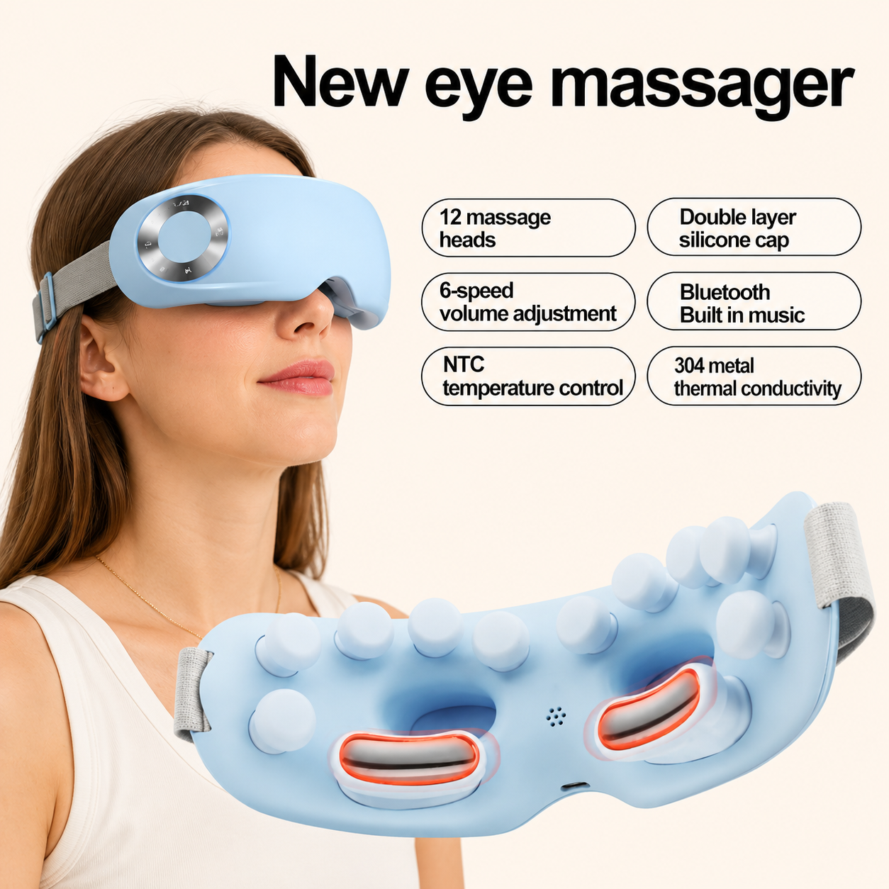 Intelligent Electric Eye Massager
