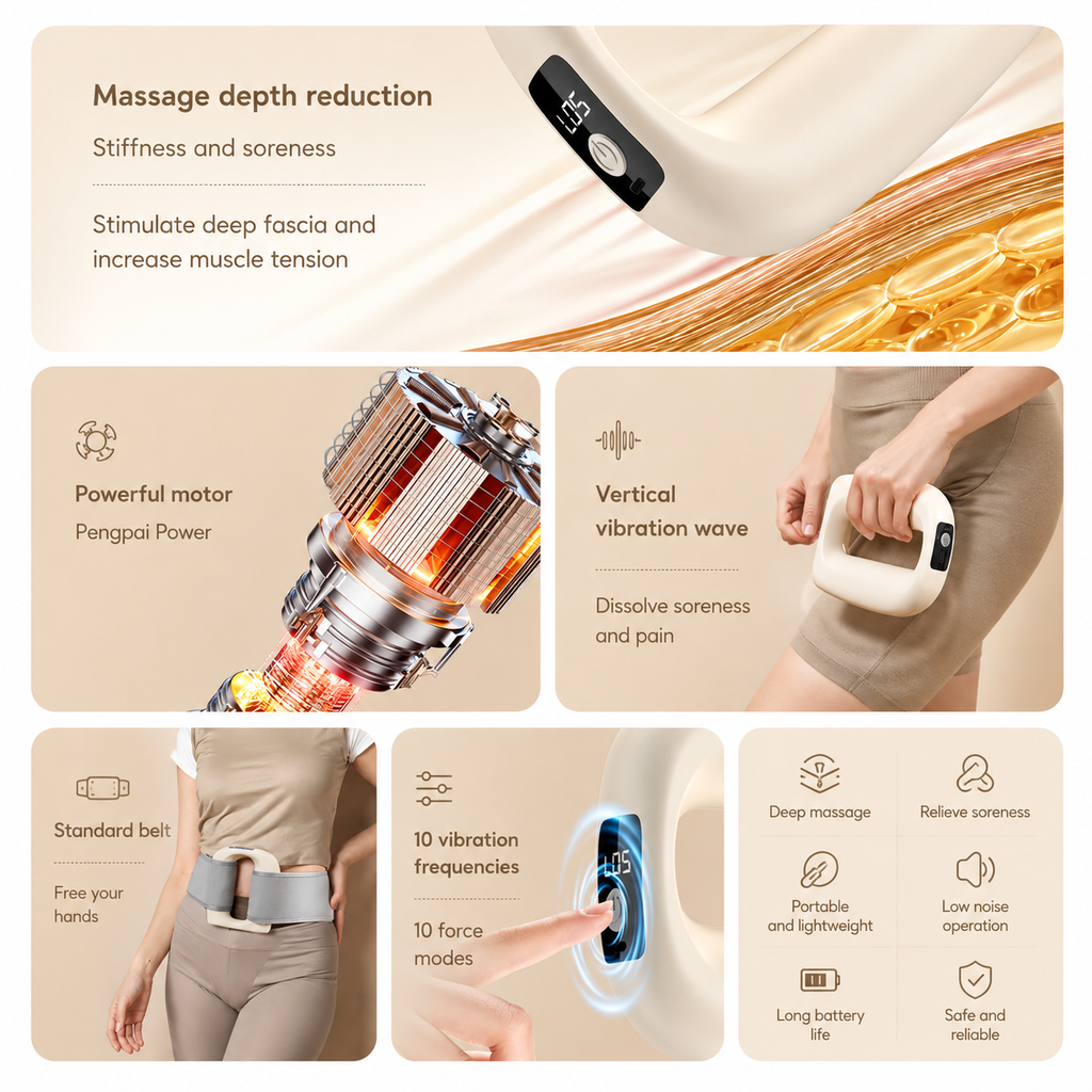 Two-in-One Fascia Ring Fat-Shaking Machine