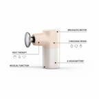 Relaxora Pulse Mini specifications infographic