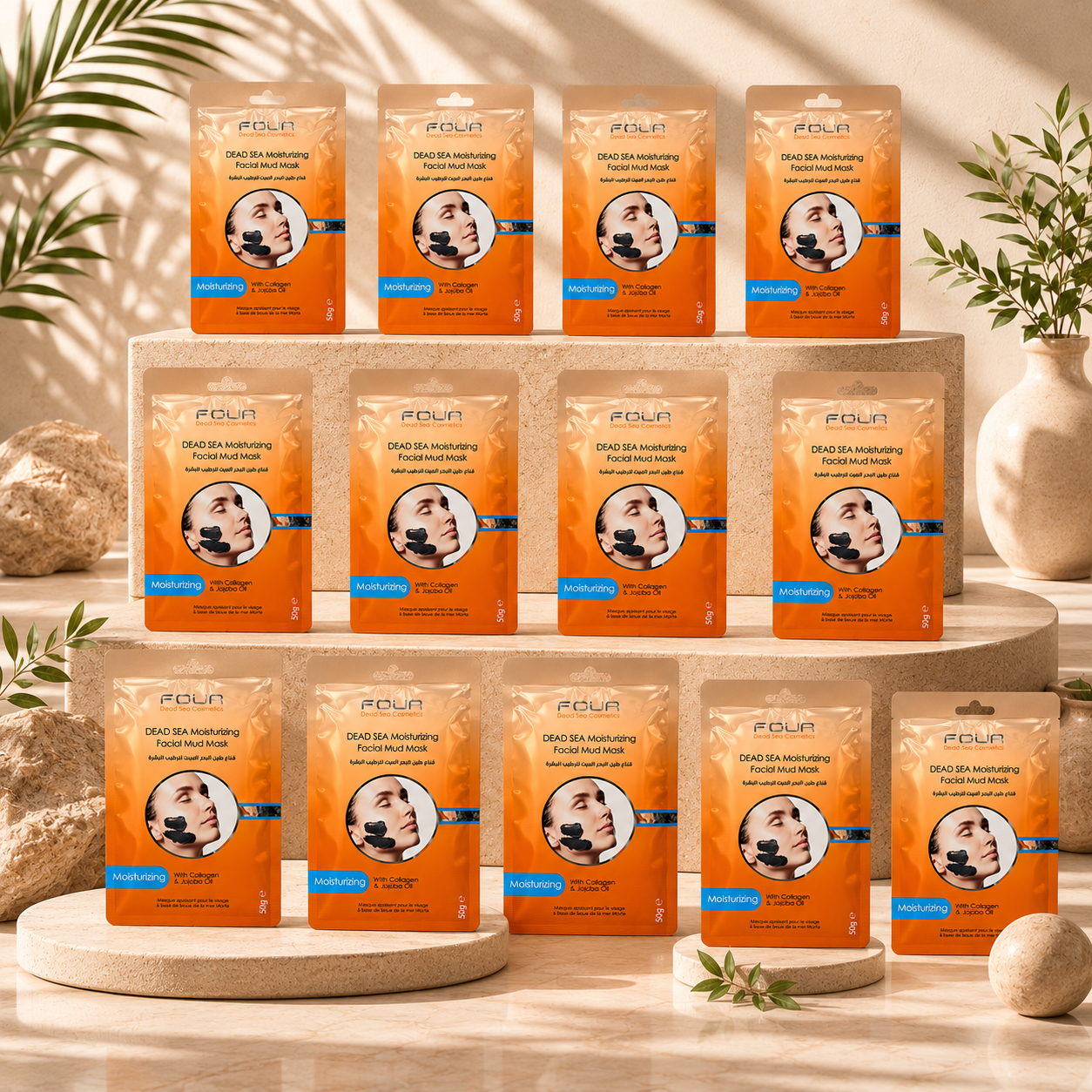 Facial Mud Mask - sachet 50g e
