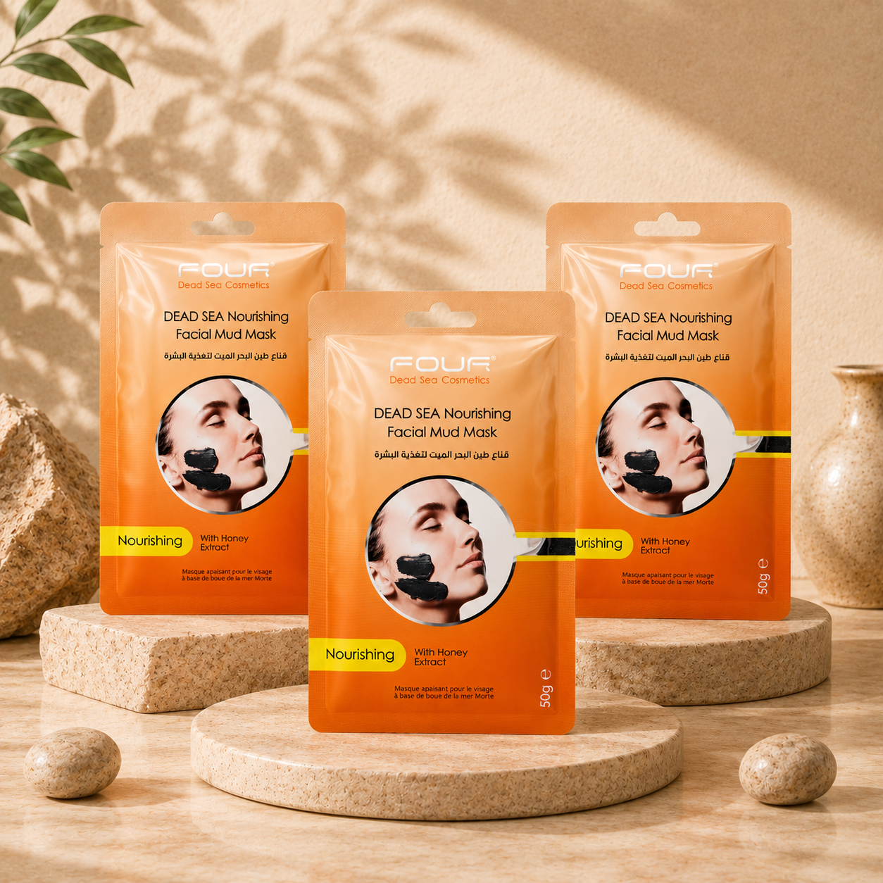 Facial Mud Mask - sachet 50g e