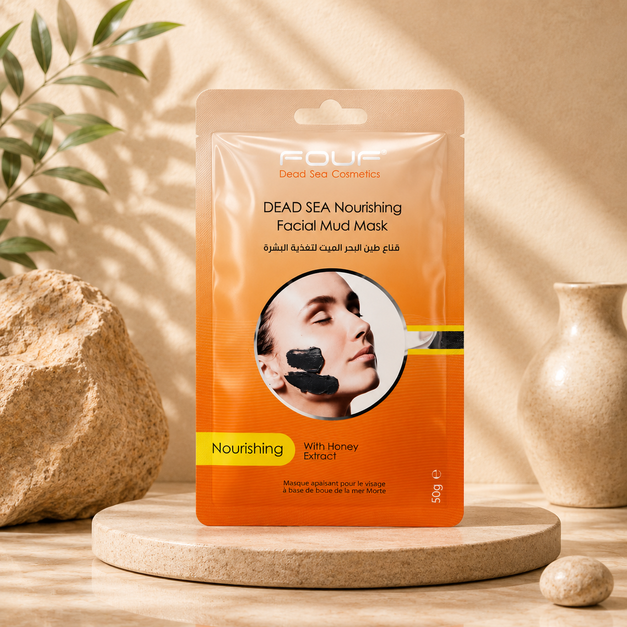 Facial Mud Mask - sachet 50g e