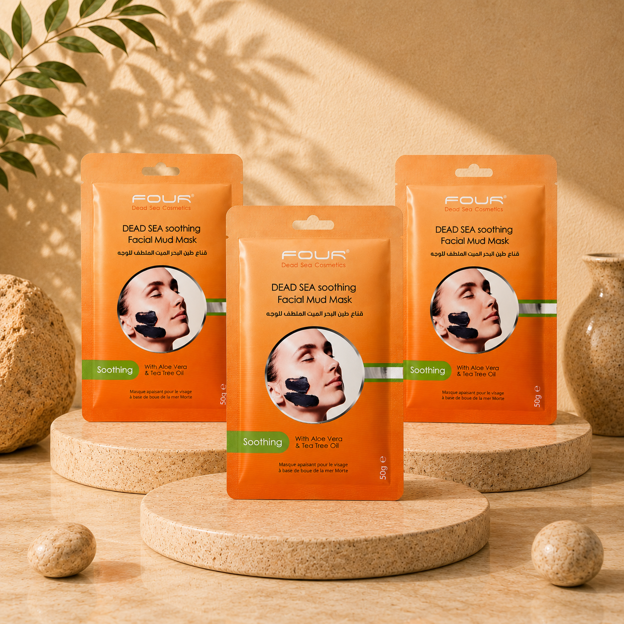 Facial Mud Mask - sachet 50g e